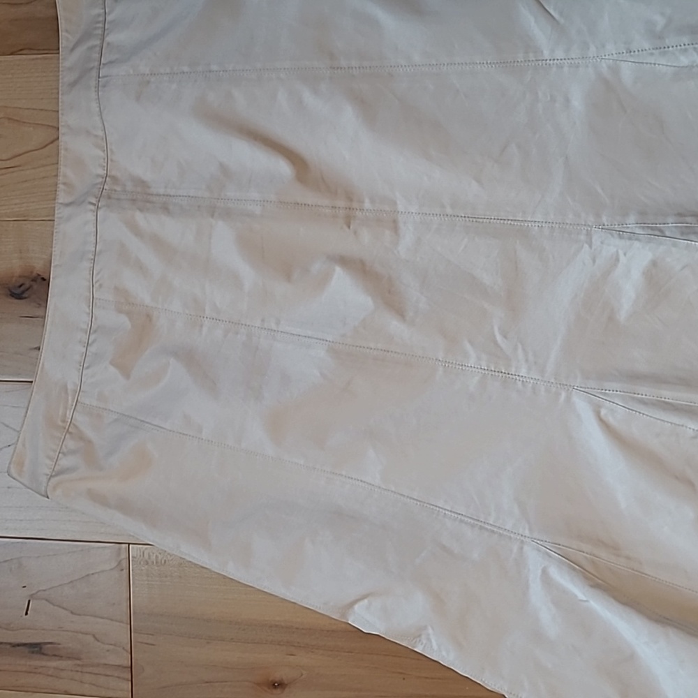 Shimmery White Flare Skirt Spanner - Picture 2 of 7